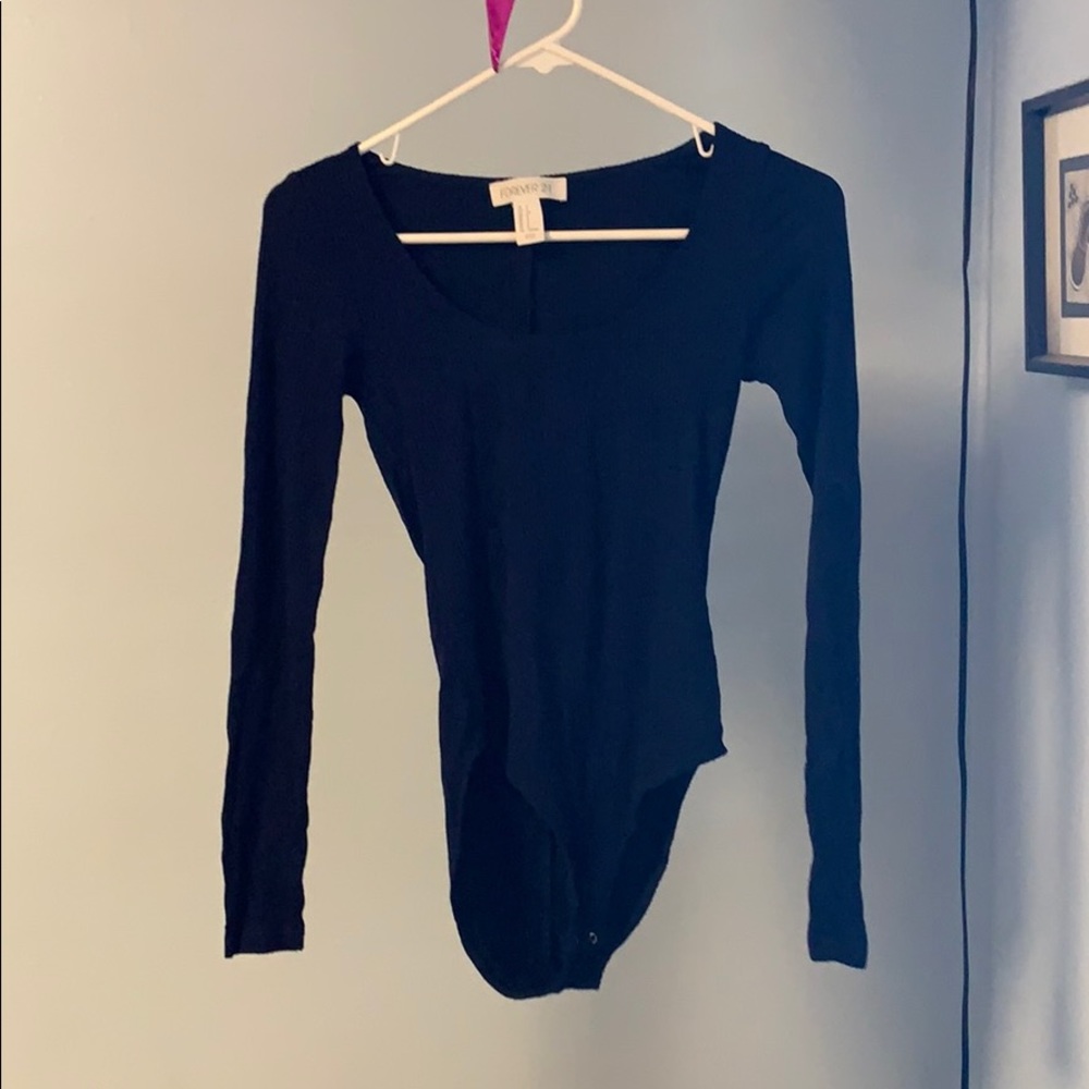 Forever21 Long-sleeve Bodysuit